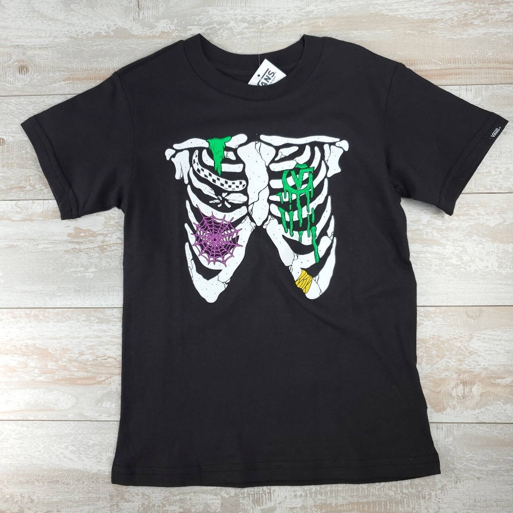 Vans Revived Bones Kids Ss Tee - Picture 1 of 8